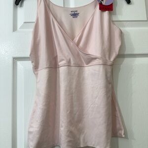 SPANX Blush Pink Wrap Sleeveless Top